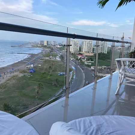 Vista De Ensueño Al Mar Bioseguridad Office * Cartagena