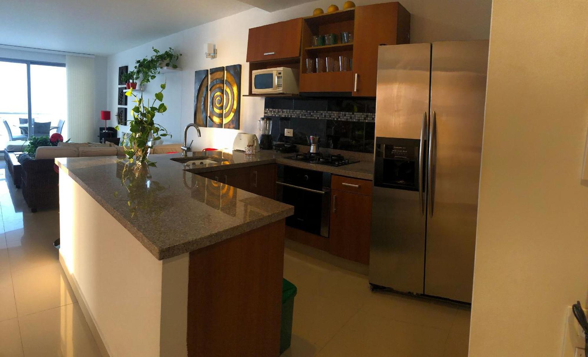 Vista De Ensueno Al Mar Bioseguridad Office Apartamento