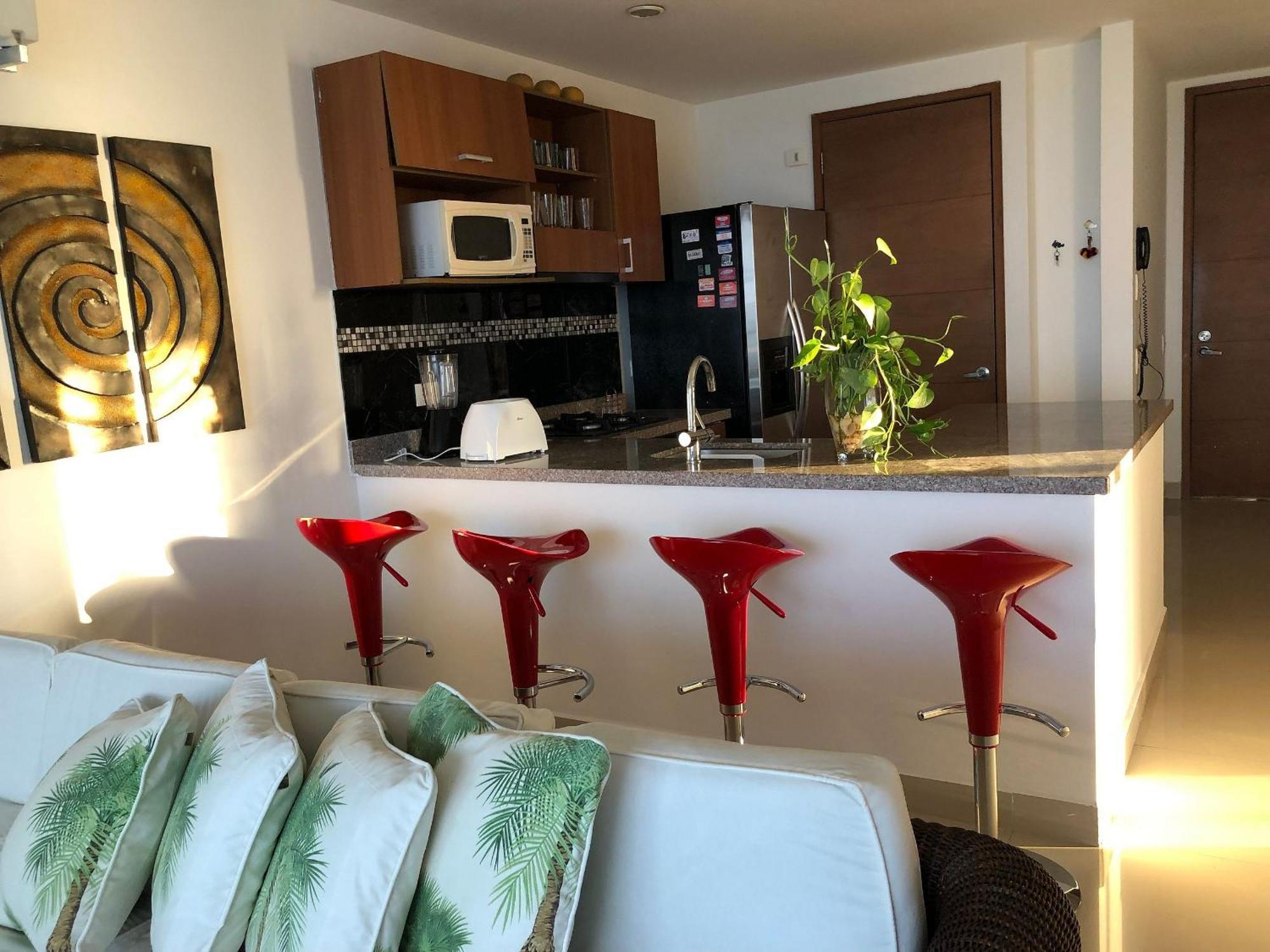 Apartamento Vista De Ensueno Al Mar Bioseguridad Office *